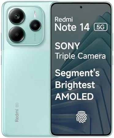 MI REDMI NOTE 14 5G 8GB RAM 256 ROM CORAL GREEN - Image 2