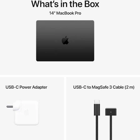APPLE MACBOOK PRO 14 INCH M5 CHIP WITH 10 CORE CPU 10 CORE GPU 16GB 512GB SSD ARB SPACE BLACK MDE04 - Image 7