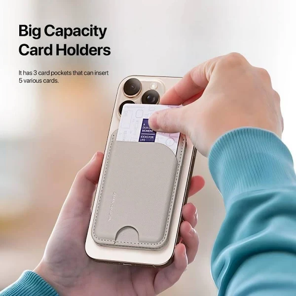 DUXDUCIS NEVA SERIES MAGNETIC WALLET STAND GREY NEVA0002-CP - Image 8
