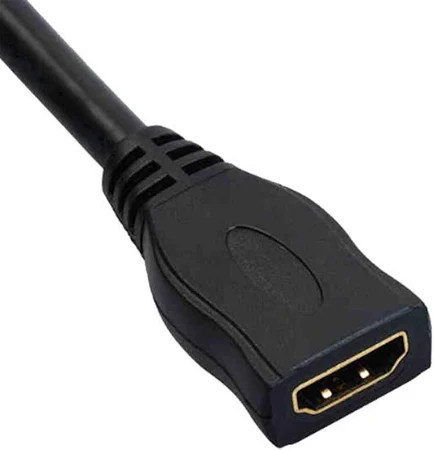 MINDPURE HDMI TO DVI MALE TO MALE BLACK ROUND WIRE 3M LX10321 - Image 2