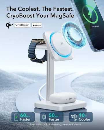 ESR HALOLOCK 2 IN 1 MAGNETIC WIRELESS CHARGER - Image 6