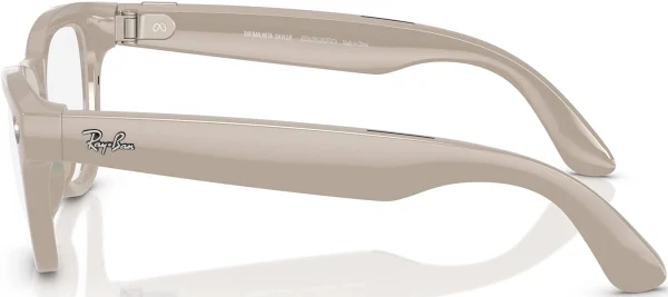 RAYBAN META SKYLER SHINY CHALKY GRAY TRANSITION SAPPHIRE RW4010 - Image 4