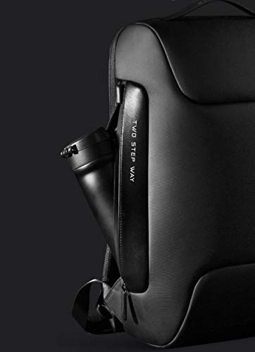 BANGE GENUINE LEATHER BACKPACK BLACK BG-6622 - Image 7