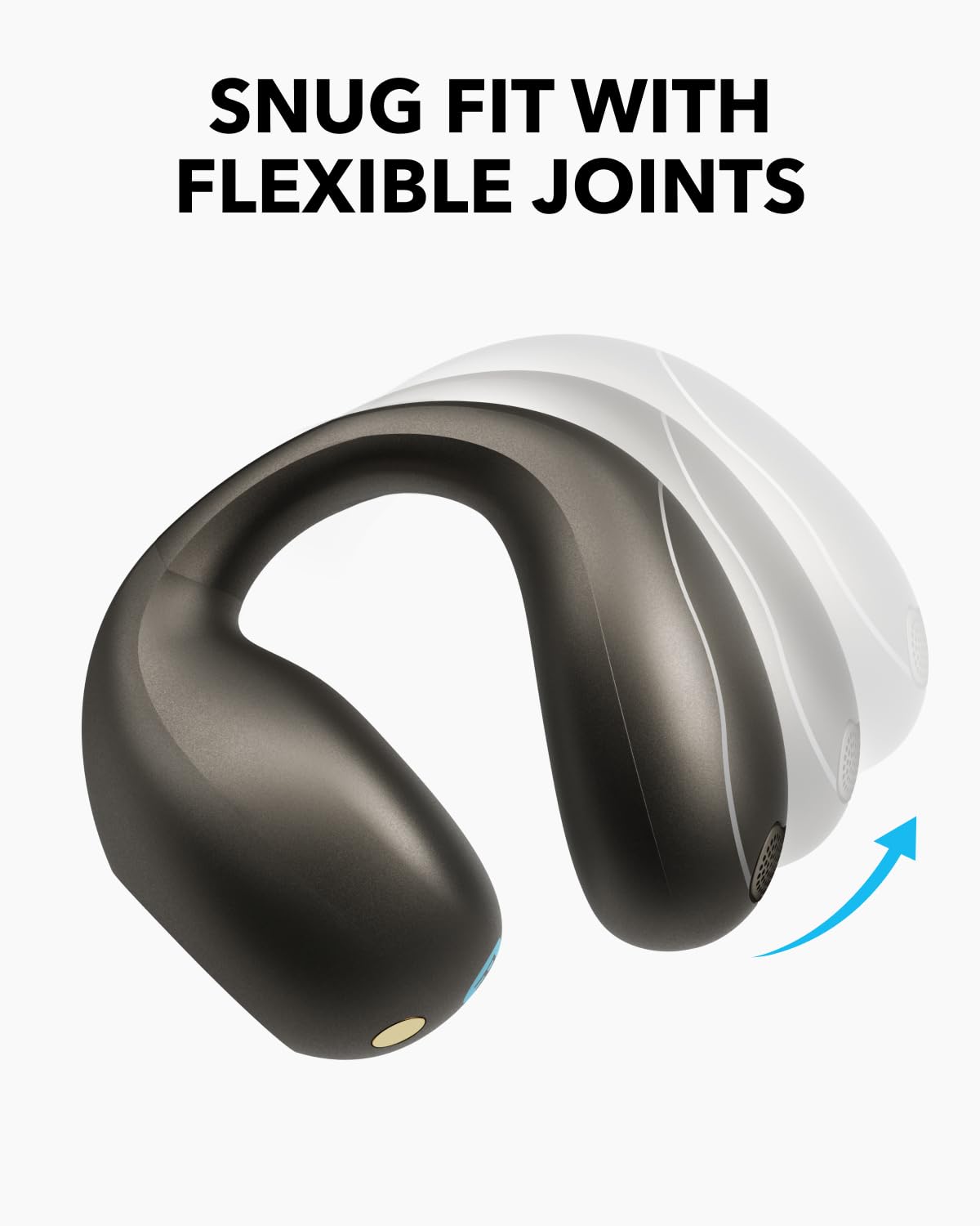 ANKER SOUNDCORE C40I OPEN EAR CLIP ON EARBUDS CLEAR A3331Z01 - Image 3