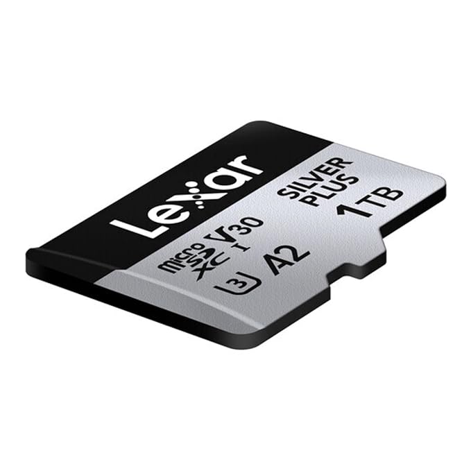 LEXAR PROFESSIONAL SILVER PLUS MICROSDXC UHS-I CARDS 205MB/S-1TB LMSSIPL001T-BNANG - Image 5