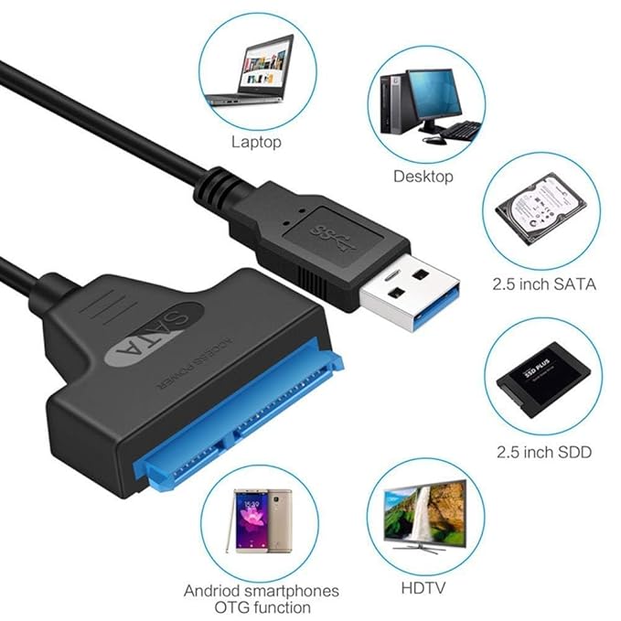 S-TEK USB 3.0 TO SATA CONVERTER CABLE - Image 3