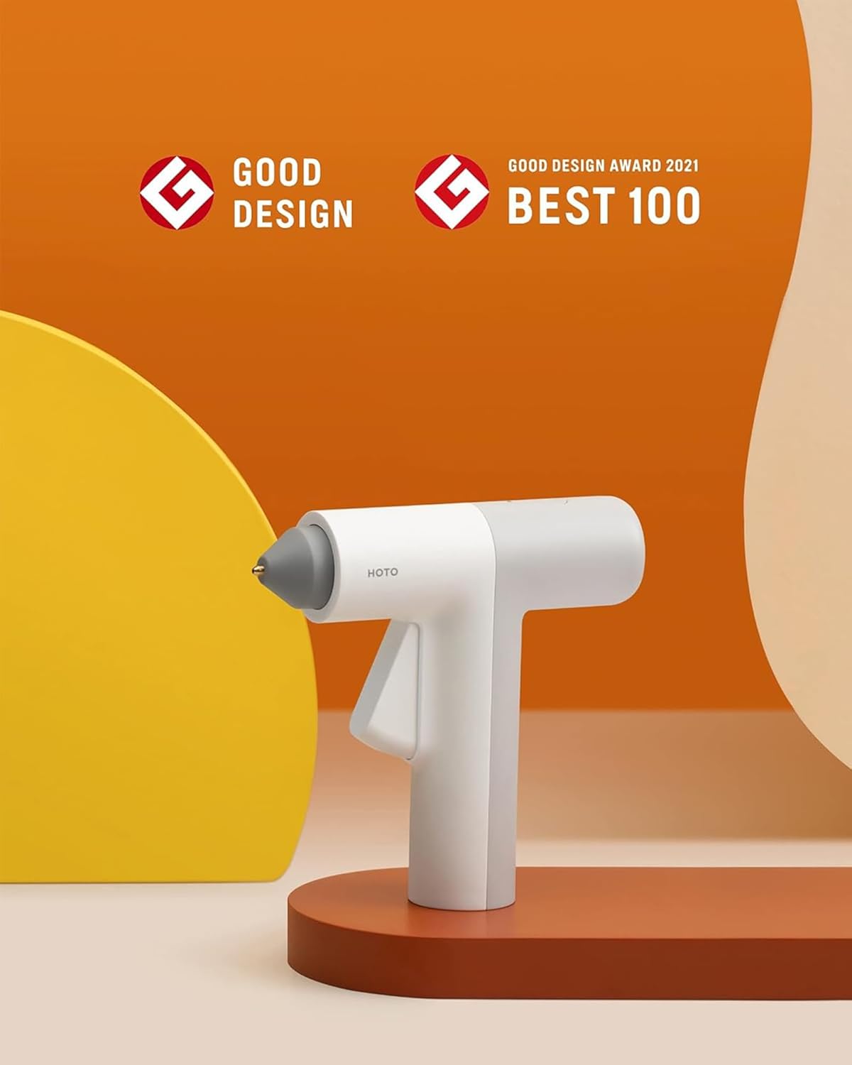 HOTO LITHIUM GLUE GUN WHITE GRAY QWRJQ001 - Image 7