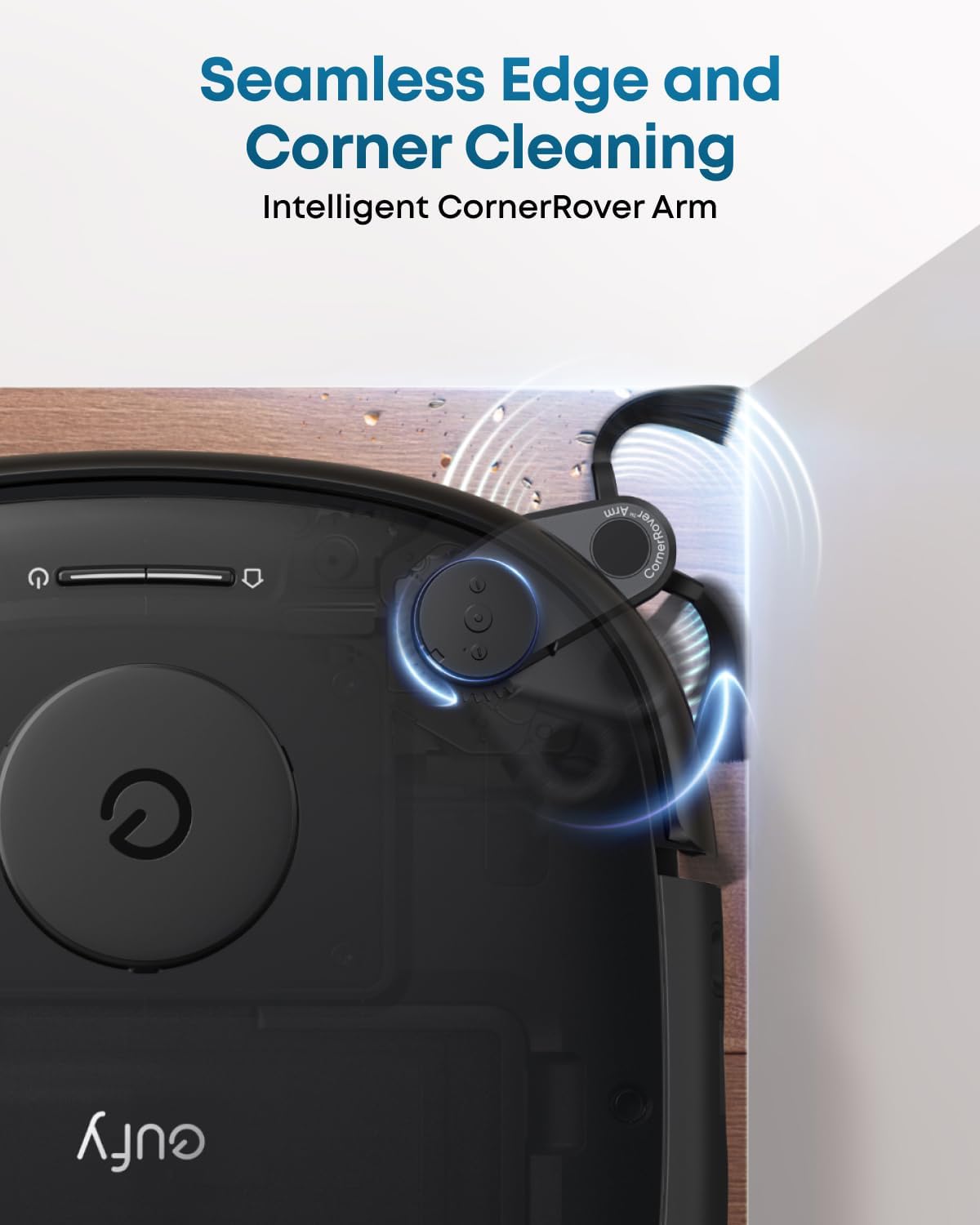 EUFY ROBOT VACUUM OMNI E25 HYROJET WITH 20000PA TURBO SUCTION BLACK T2353V11 - Image 6