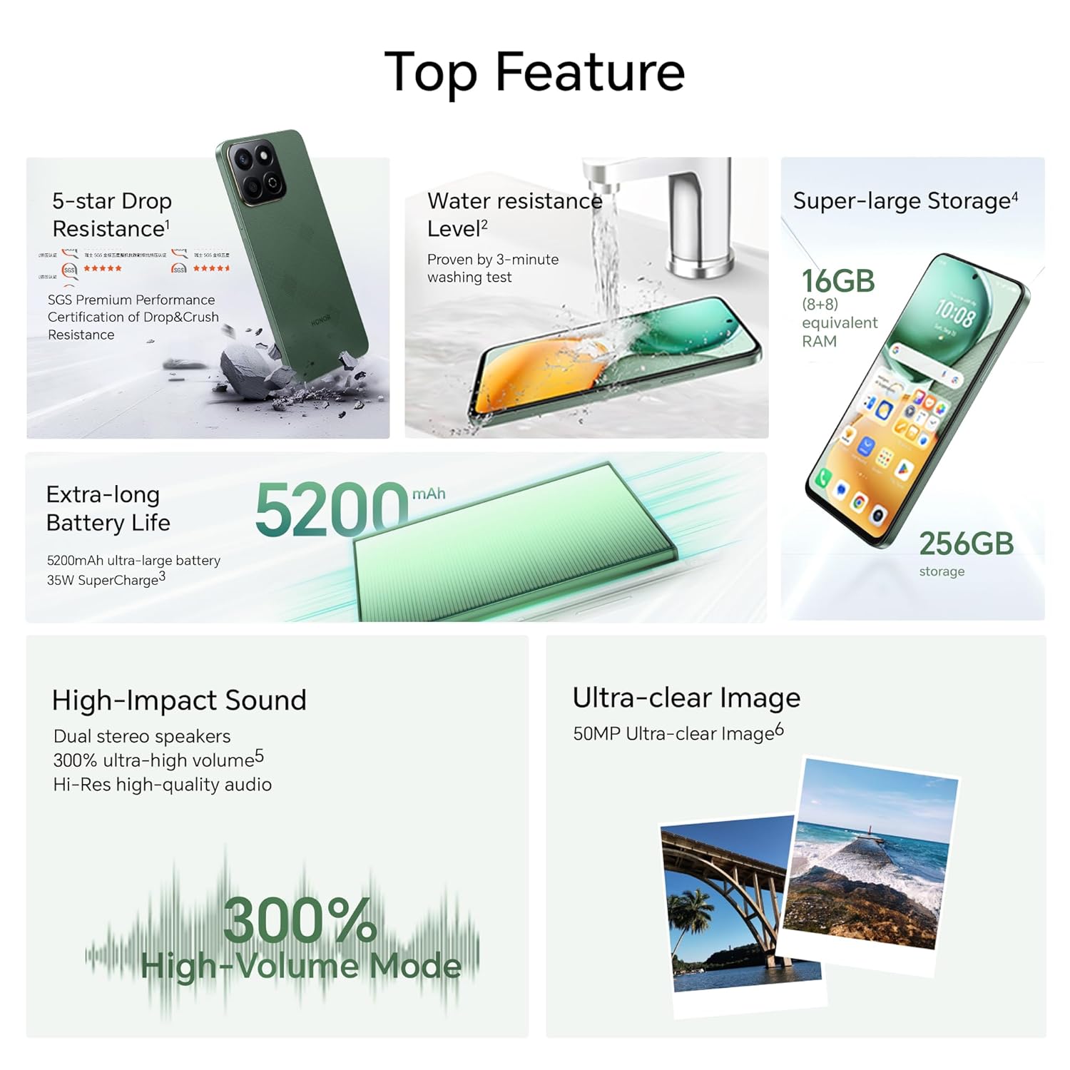HONOR X7C 8+256GB FOREST GREEN ALT-LX2 - Image 5