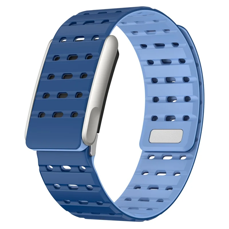WHOOP 5.0 BREATHABLE MAGNETIC WRIST BAND STRAP BLUE - Image 2