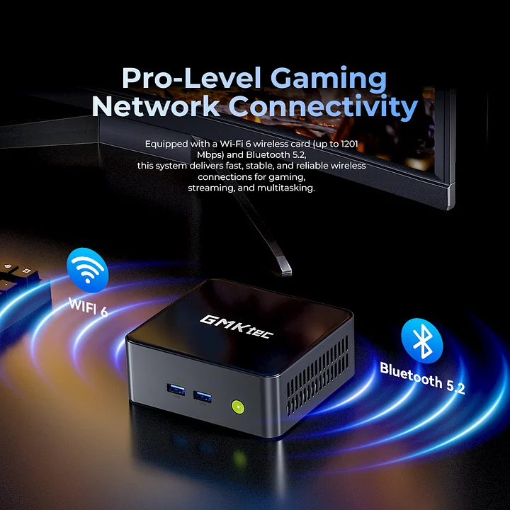 GMKTEC MINI PC INTEL I7-1185G7 16GB RAM 512GB SSD WIN 11 PRO NUCBOX-M2 PRO S - Image 8