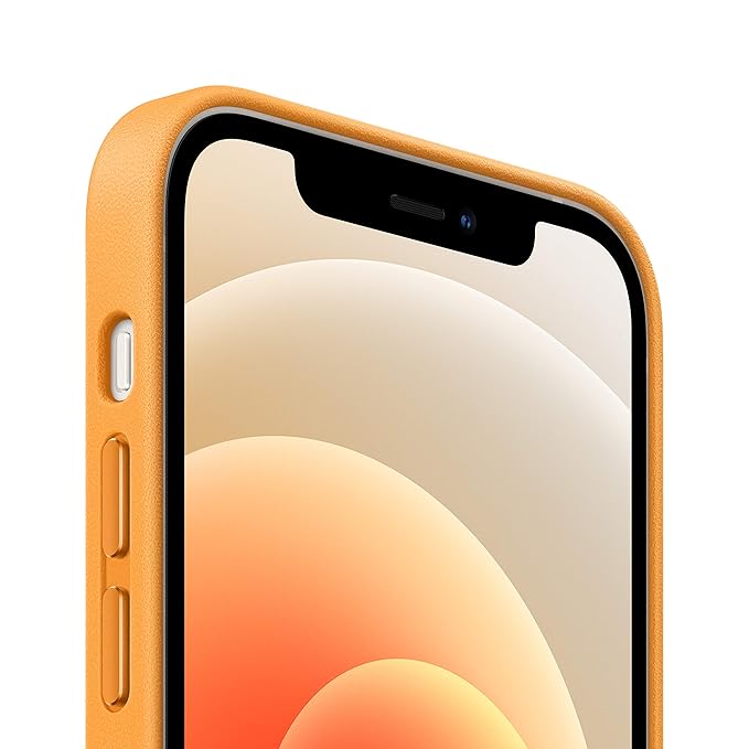 APPLE IPHONE 12/12 PRO LEATHER CASE WITH MAGSAFE CALIFORNIA POPPY MHKC3 - Image 2