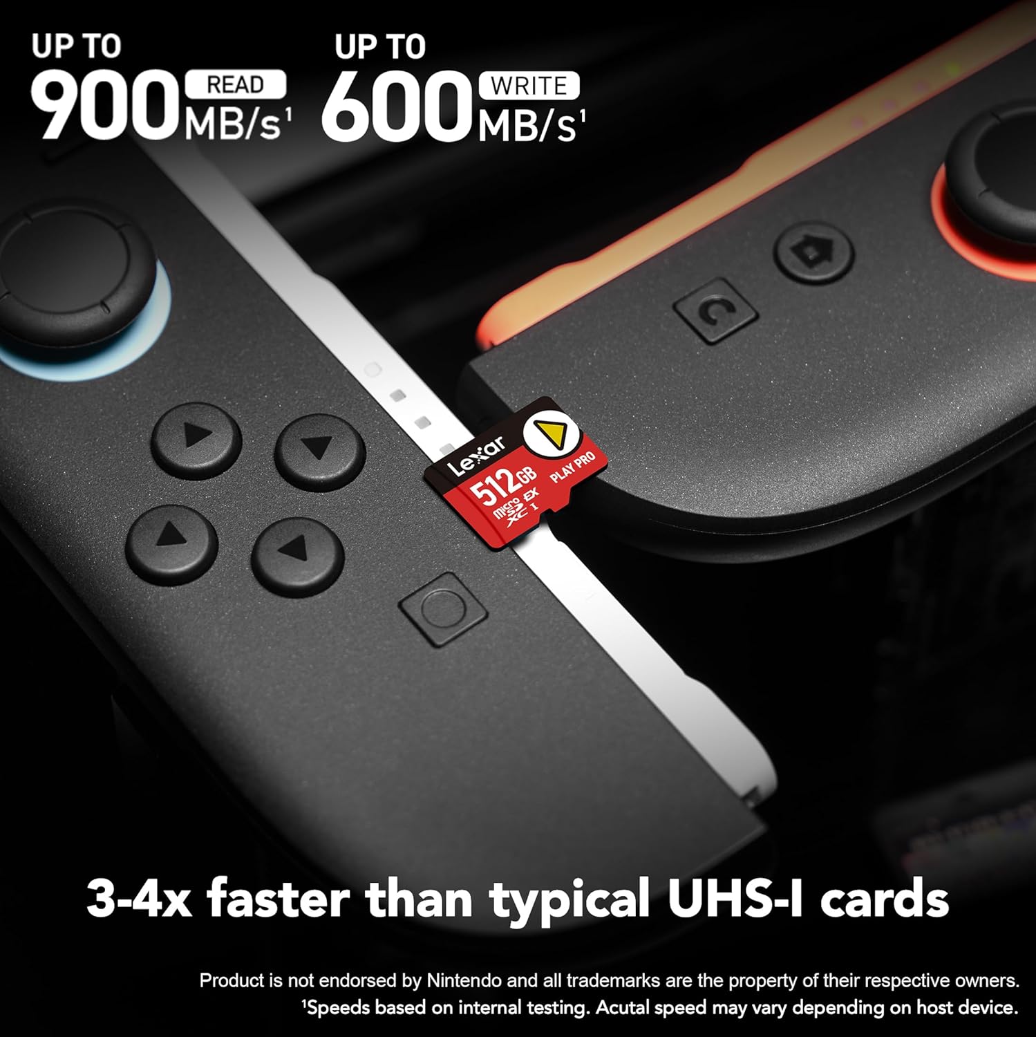 LEXAR PLAY PRO MICROSDXC EXPRESS CARD 512GB 900MB/S LMSXPS0512G-BNNNG - Image 2