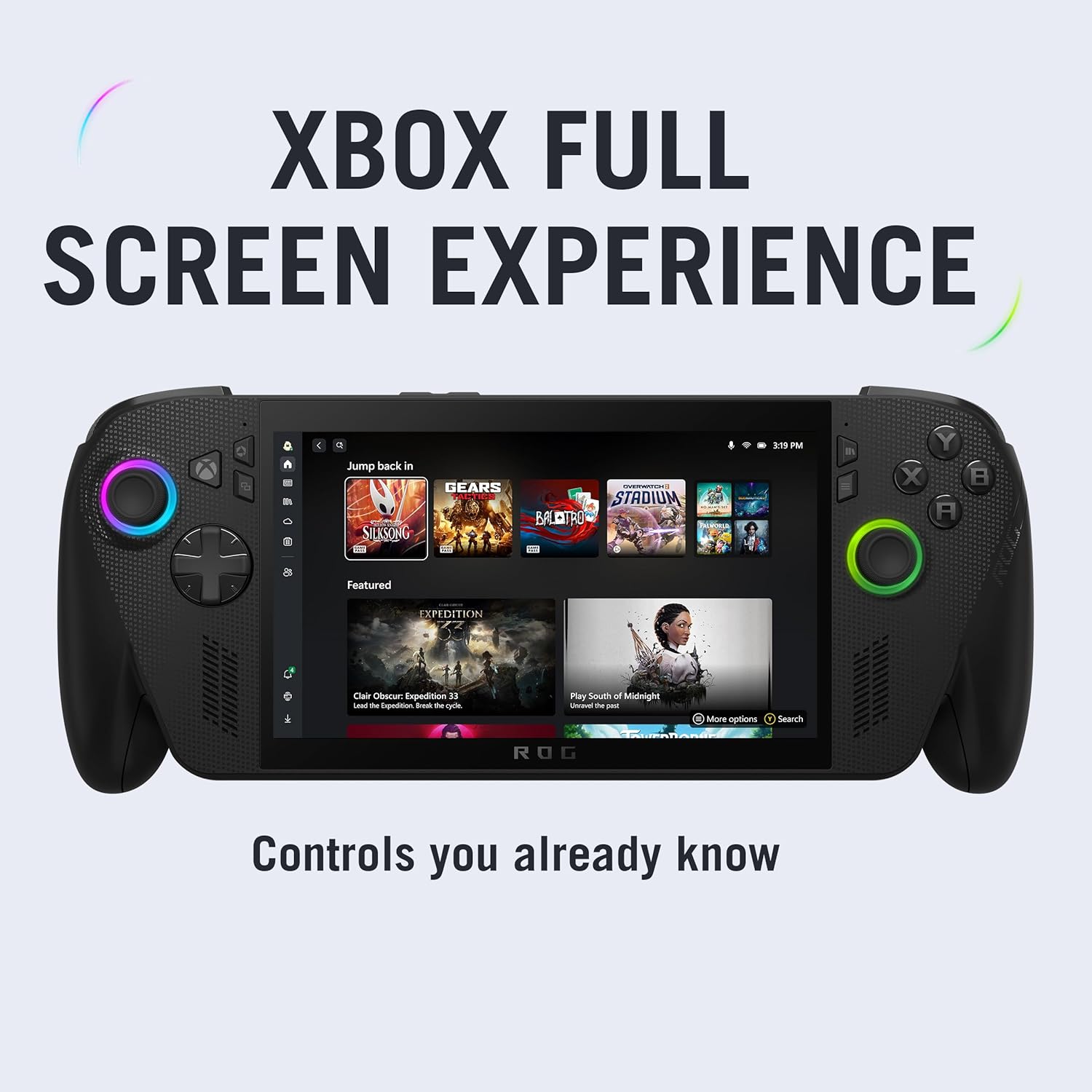 ASUS ROG XBOX ALLY X (2025) RC73XA BLACK - Image 2
