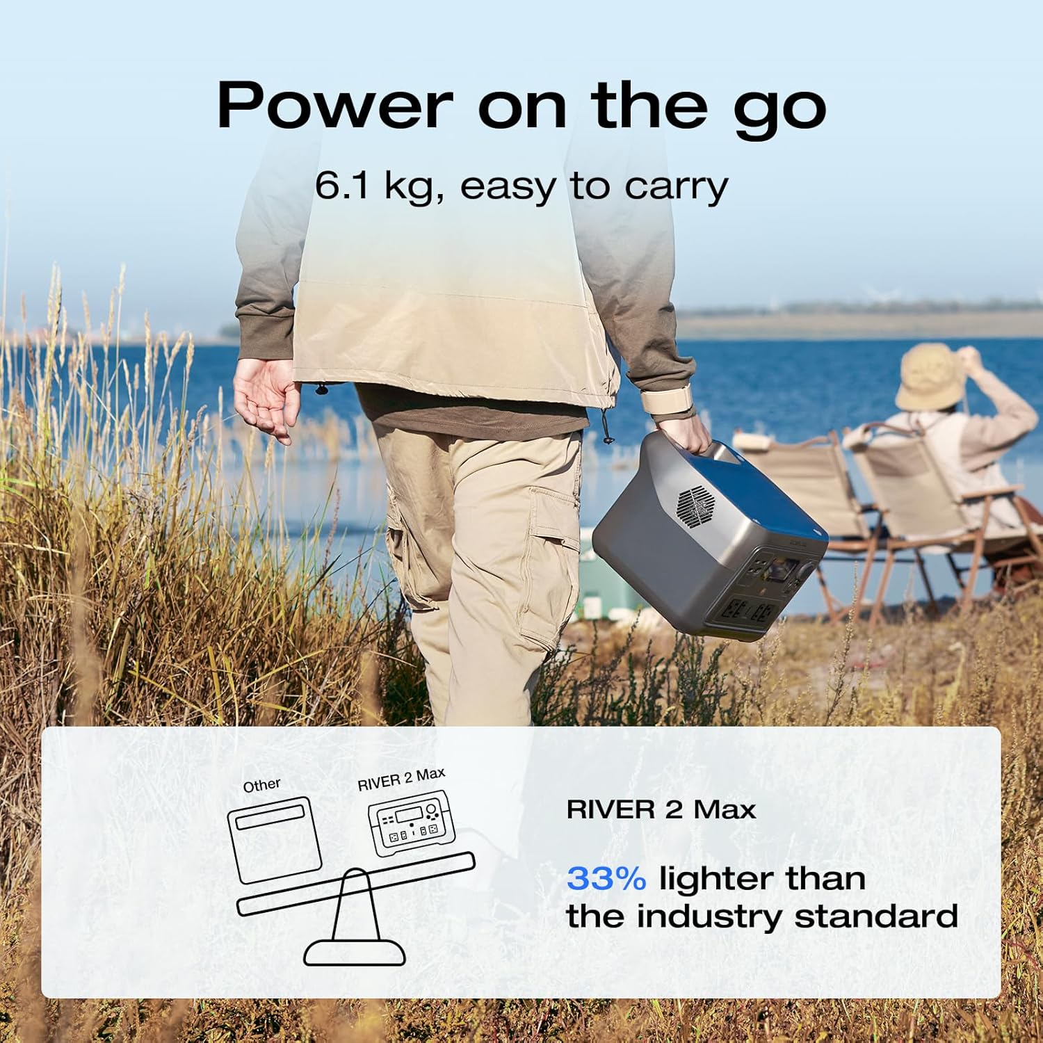 ECOFLOW RIVER 2 MAX PORTABLE POWER STATION 512WH EFR610 - Image 7