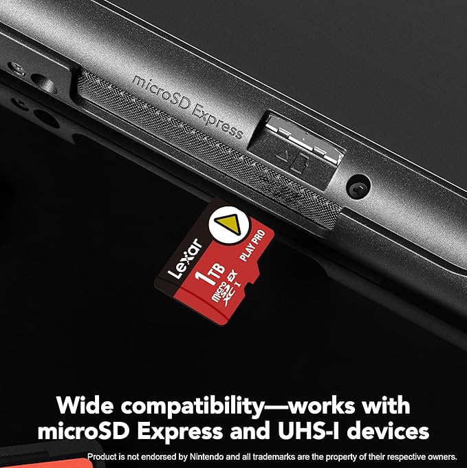 LEXAR PLAY PRO MICROSDXC™ EXPRESS CARD 1TB 900MB/S LMSXPS0001T-BNNNG - Image 5