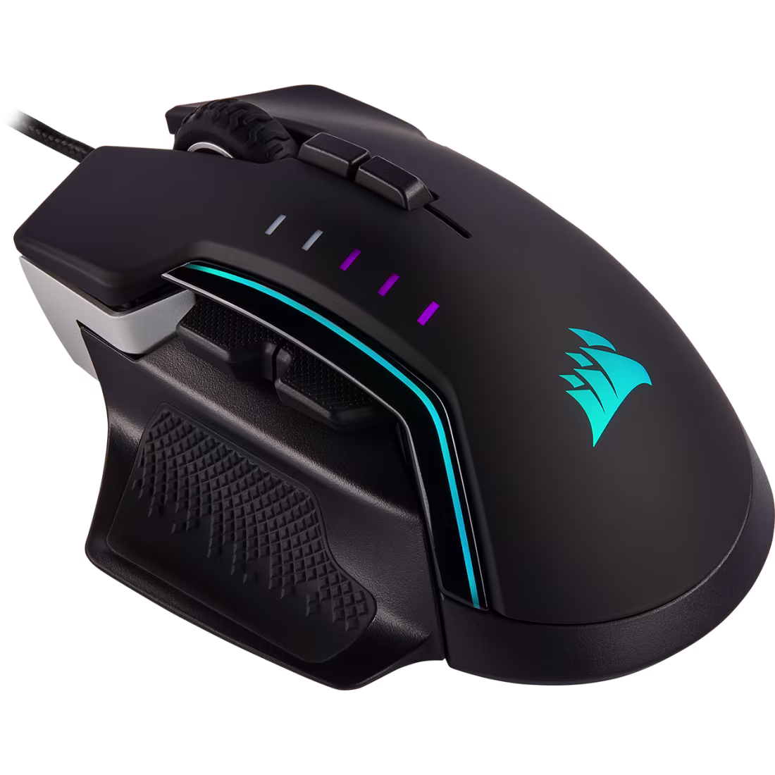 CORSAIR GLAIVE RGB PRO COMFORT FPS/MOBA ALUMINIUM GAMING MOUSE CH-9302111-NA - Image 6