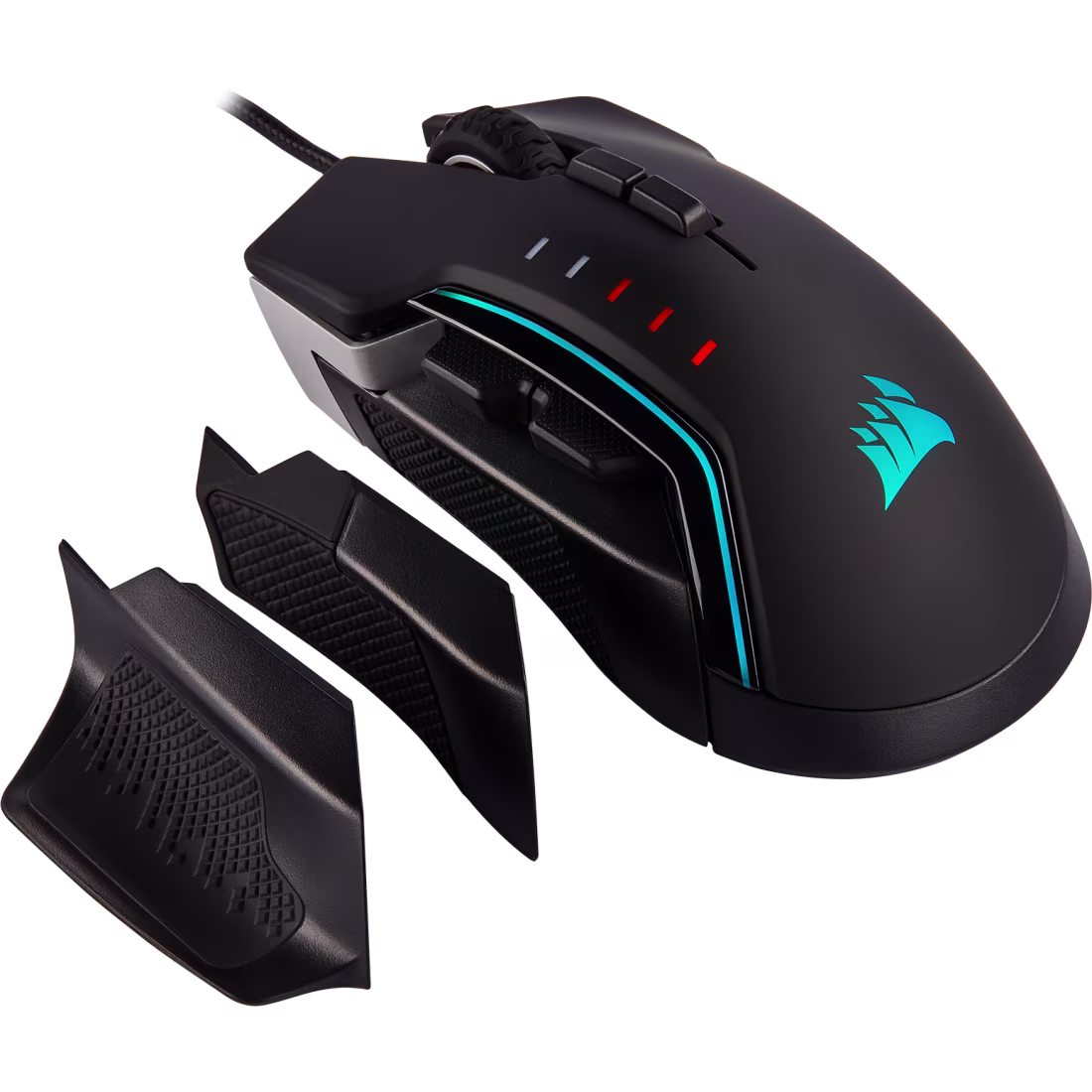 CORSAIR GLAIVE RGB PRO COMFORT FPS/MOBA ALUMINIUM GAMING MOUSE CH-9302111-NA - Image 8