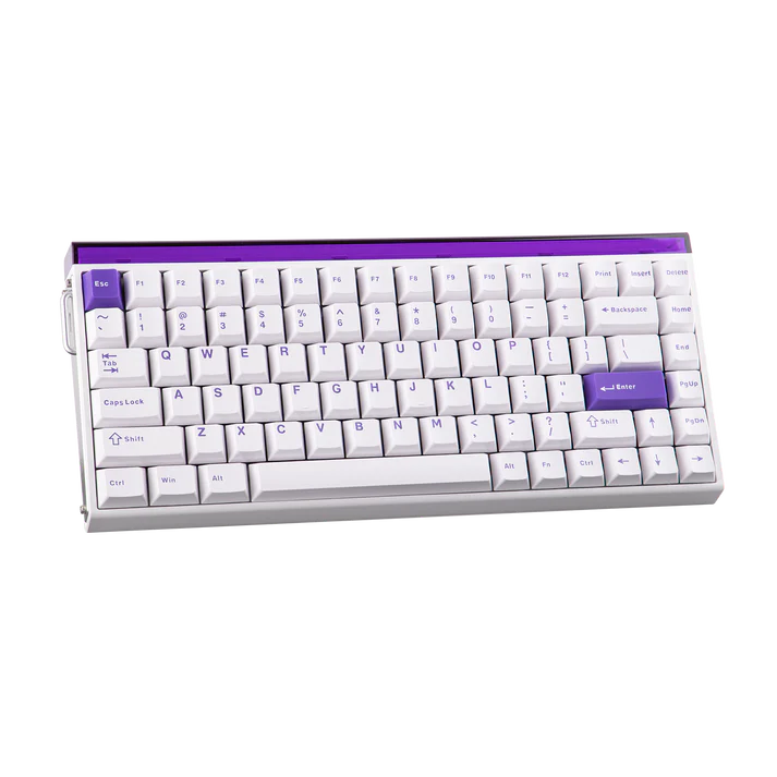 AULA 84 KEYS RGB 75% WIRED MECHANICAL GAMING KEYBOARD JADE KING MAGNETIC SWITCH PURPLE GRADIENT LIGH - Image 4