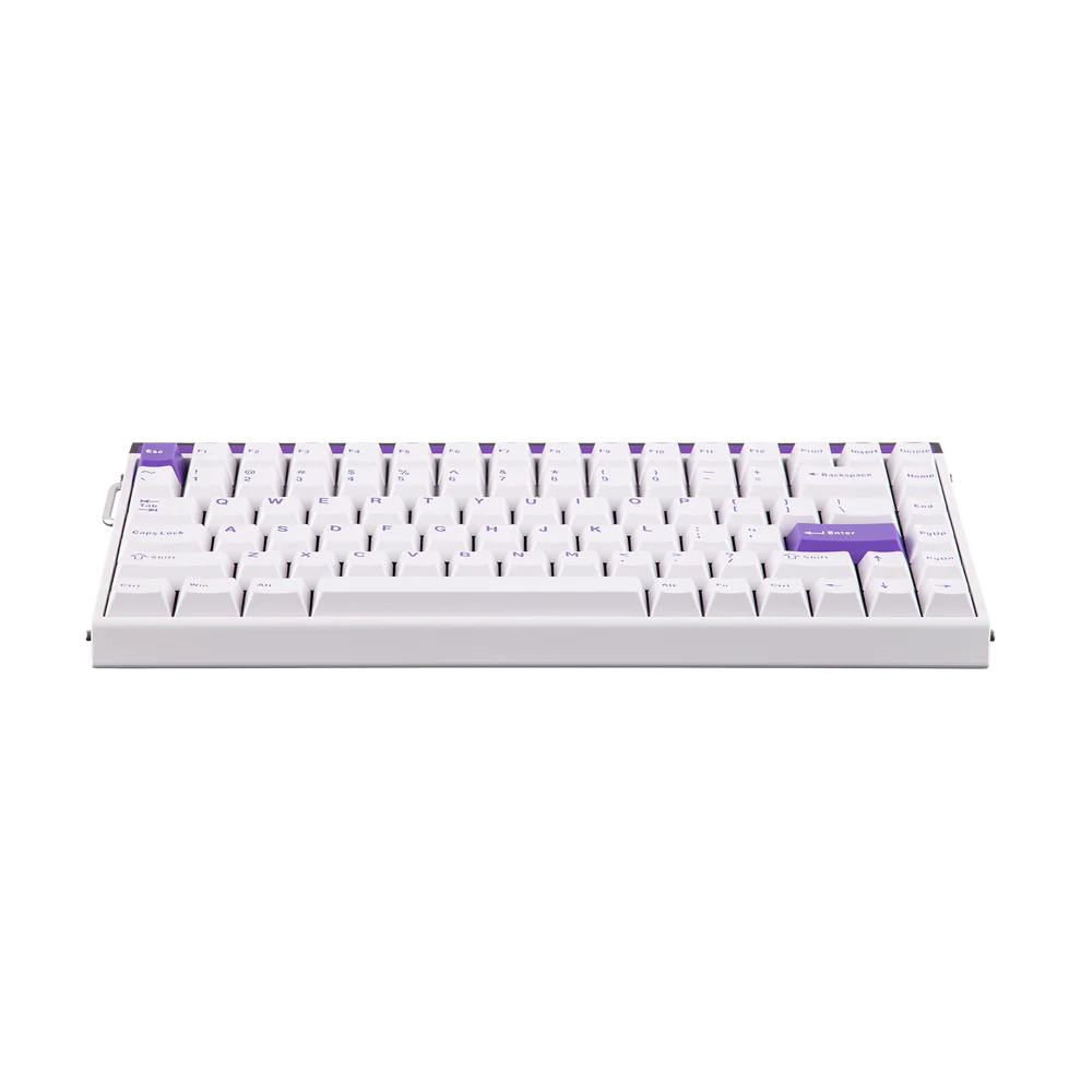 AULA 84 KEYS RGB 75% WIRED MECHANICAL GAMING KEYBOARD JADE KING MAGNETIC SWITCH PURPLE GRADIENT LIGH - Image 5