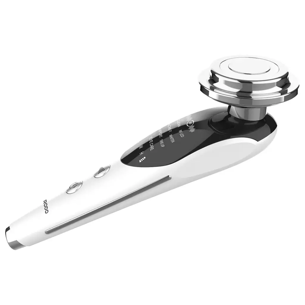 PORODO 7 IN 1 LED MICRO CURRENT FACIAL MASSAGER WHITE PDKFSTM9907WH - Image 4