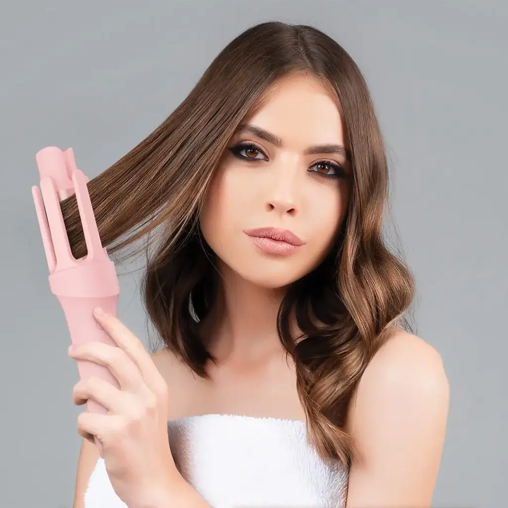 PORODO LIFESTYLE CERAMIC CURLING IRON PINK PDBL258PK - Image 3