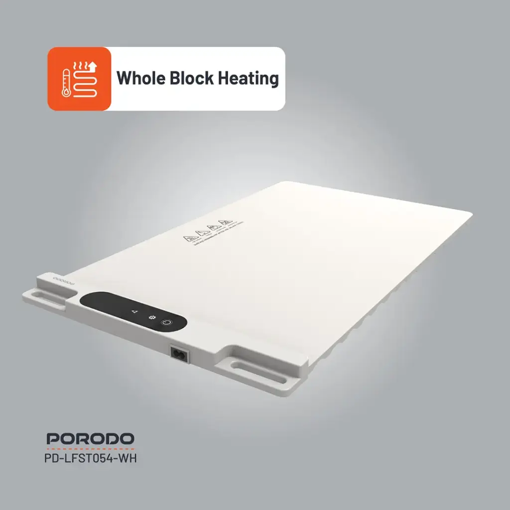 PORODO LIFESTYLE WARMING FOOD MAT QUICK ROLL SILICONE WHITE PD-LFST054WH - Image 6