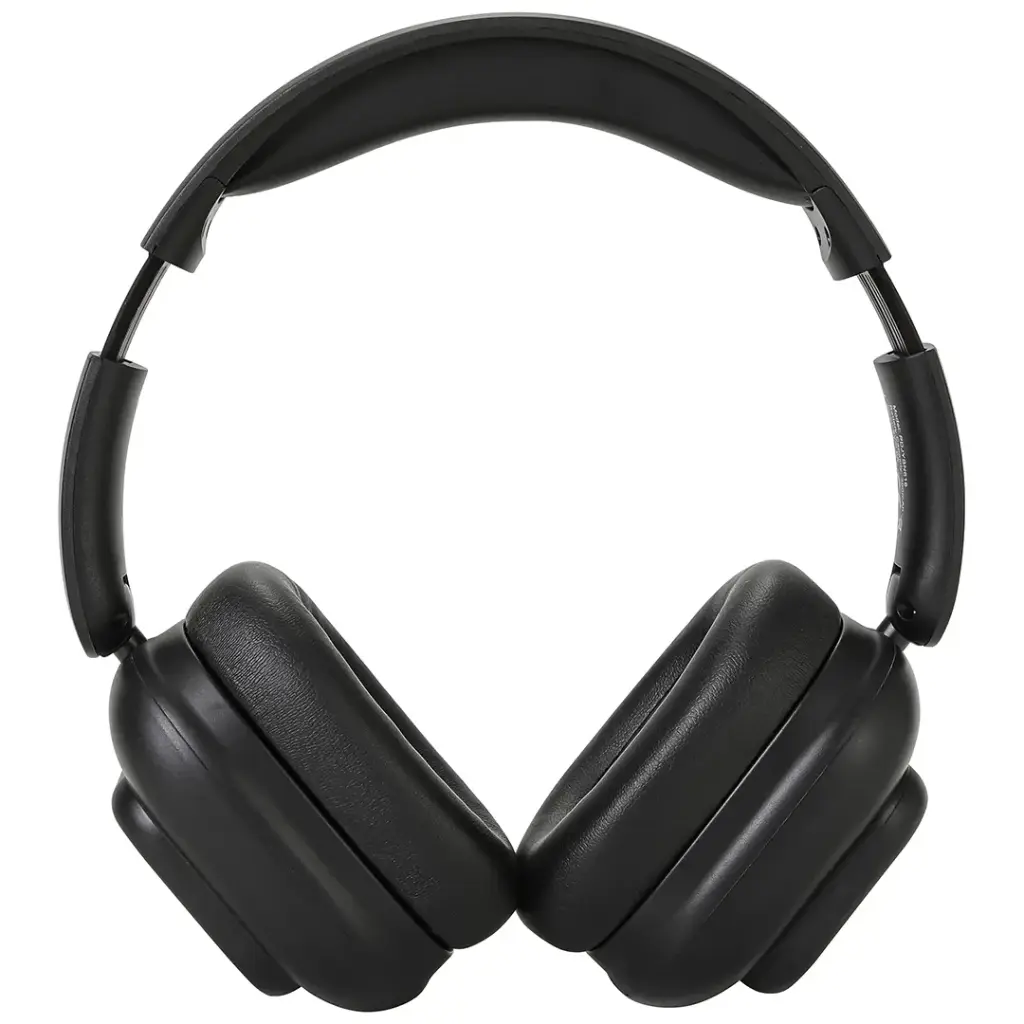 PORODO SOUNDTEC TOUCH WAVE ANC HEADPHONE WITH DETACHABLE TOUCH SCREEN BLACK PDJYBN618BK - Image 4