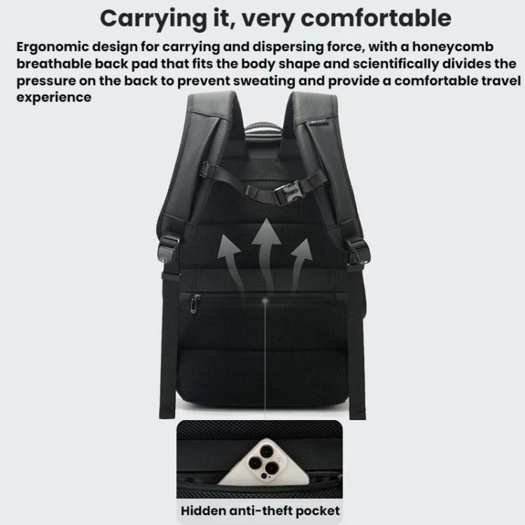 BANGE BACKPACK GRAY BG-7822 - Image 6