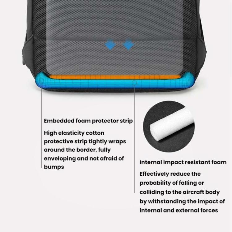 BANGE BACKPACK GRAY BG-7822 - Image 7