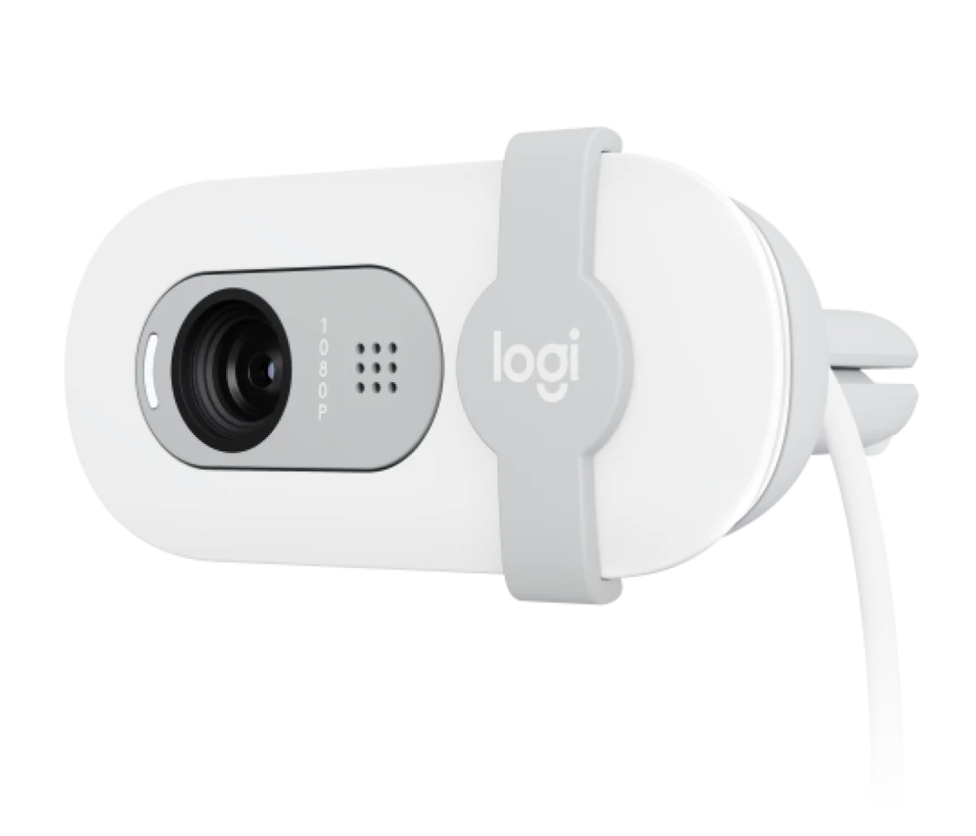 LOGITECH BRIO 100 FULL HD 1080P WEBCAM WHITE 960-001617 - Image 4
