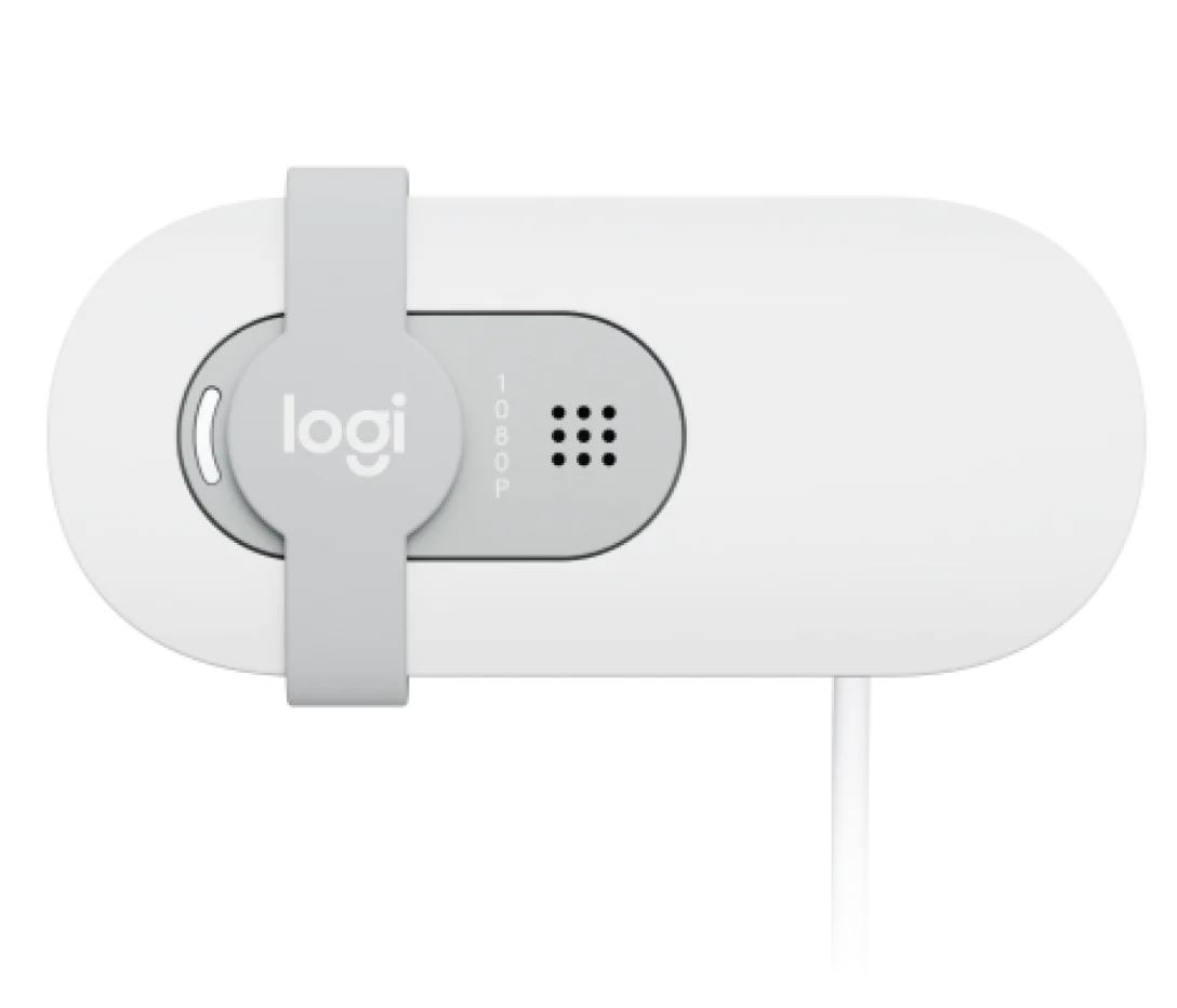 LOGITECH BRIO 100 FULL HD 1080P WEBCAM WHITE 960-001617 - Image 5