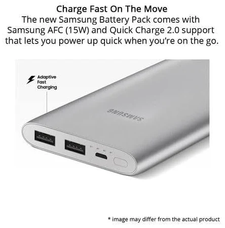 SAMSUNG FAST CHARGE POWERBANK 10000MAH DUAL PORT - Image 3