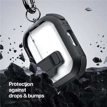 DUXDUCIS AIRPODS PRO 2 PECN SERIES CASE WHITE BLACK PECN0045 - Image 3