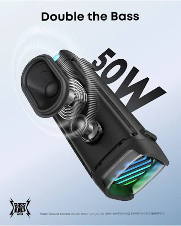 SOUNDCORE BOOM 3I 50W SPEAKER BLACK D5100010 - Image 2
