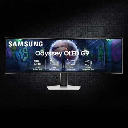 SAMSUNG G9 G952 49 INCH ODYSSEY OLED SMART DUAL QHD 240HZ 0.03MS GAMING MONITOR LS49DG952SMXUE - Image 10