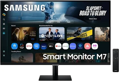 SAMSUNG 32 INCH M7 M70F 4K 60HZ AI FEATURES WITH USB TYPE C SMART MONITOR LS32FM702UMXUE - Image 10