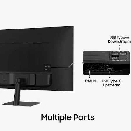 SAMSUNG 32 INCH M7 M70F 4K 60HZ AI FEATURES WITH USB TYPE C SMART MONITOR LS32FM702UMXUE - Image 9