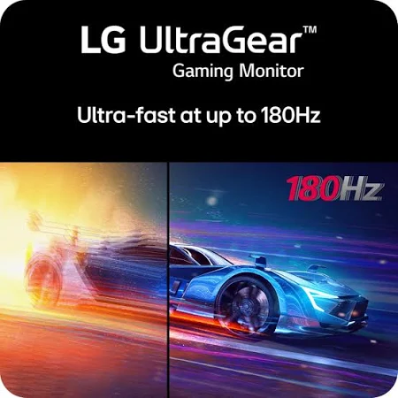 LG 27 INCH ULTRAGEAR FHD IPS DISPLAY 180HZ 1MS GAMING MOINITOR 27GS65F-B - Image 3
