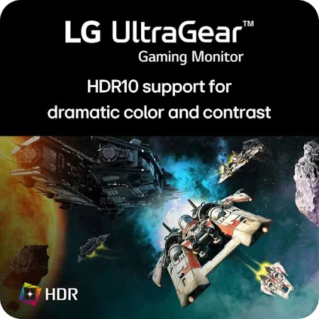 LG 27 INCH ULTRAGEAR FHD IPS DISPLAY 180HZ 1MS GAMING MOINITOR 27GS65F-B - Image 2