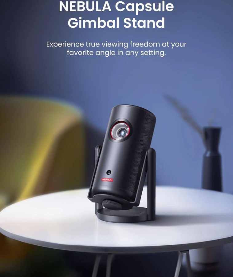 ANKER NEBULA CAPSULE GIMBAL STAND BLACK D0719111 - Image 3