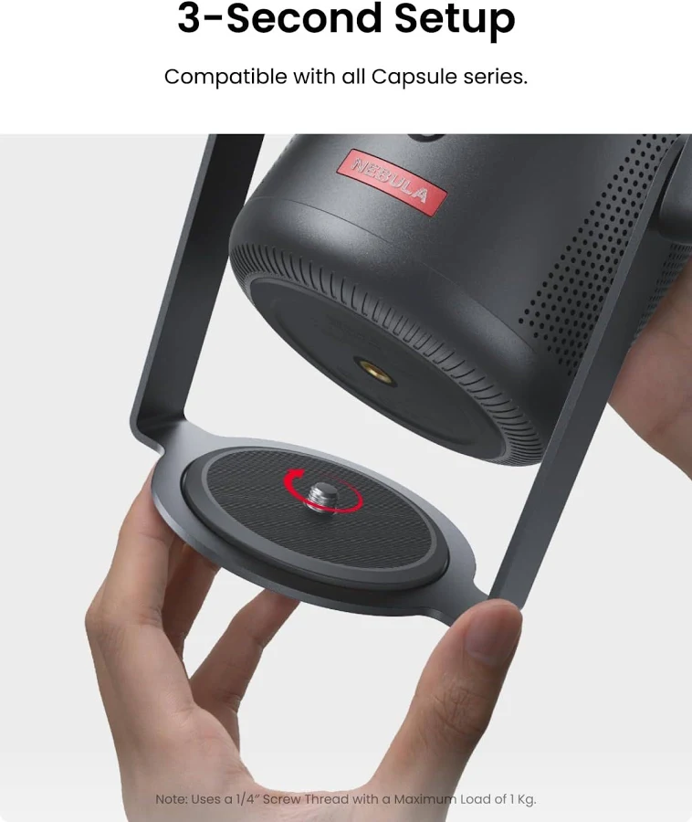 ANKER NEBULA CAPSULE GIMBAL STAND BLACK D0719111 - Image 2