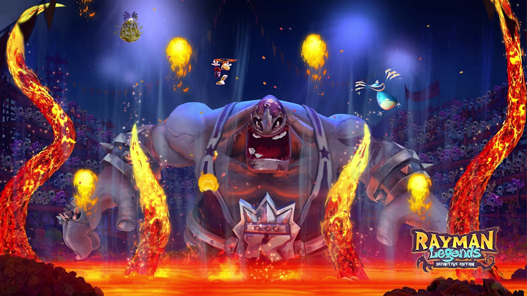 NINTENDO SWITCH RAYMAN LEGENDS GAME CD - Image 4