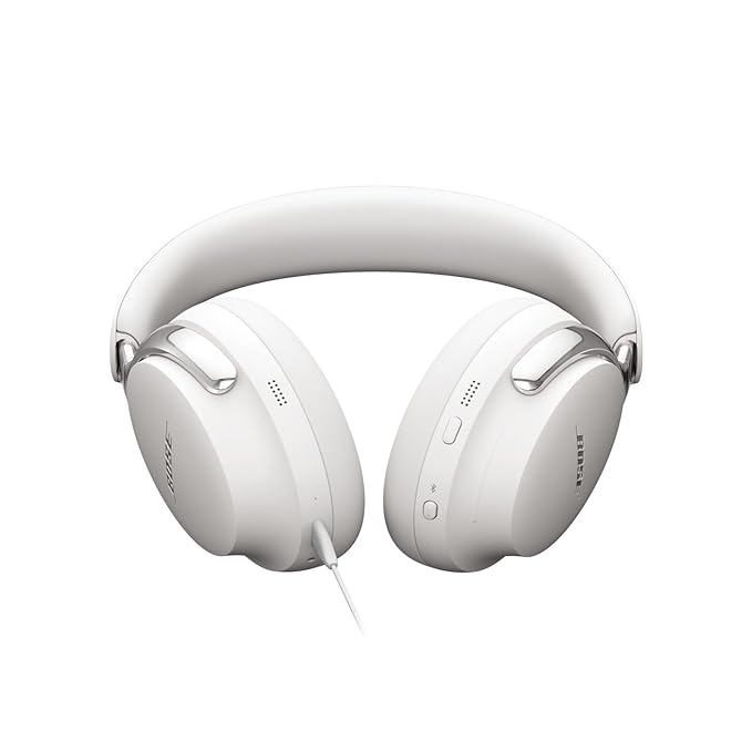 BOSE QUIETCOMFORT ULTRA 5V WIRELESS NOISE CANCELING HEADPHONES 2ND GEN WHITE 890101-0200 - Image 5