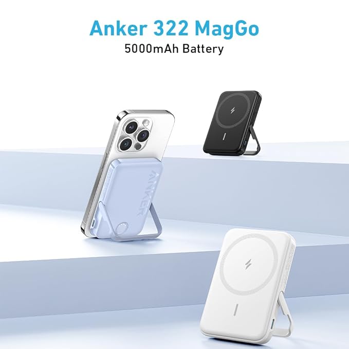 ANKER MAGGO 5000MAH 7.5W POWERBANK WHITE A1618H21 - Image 5