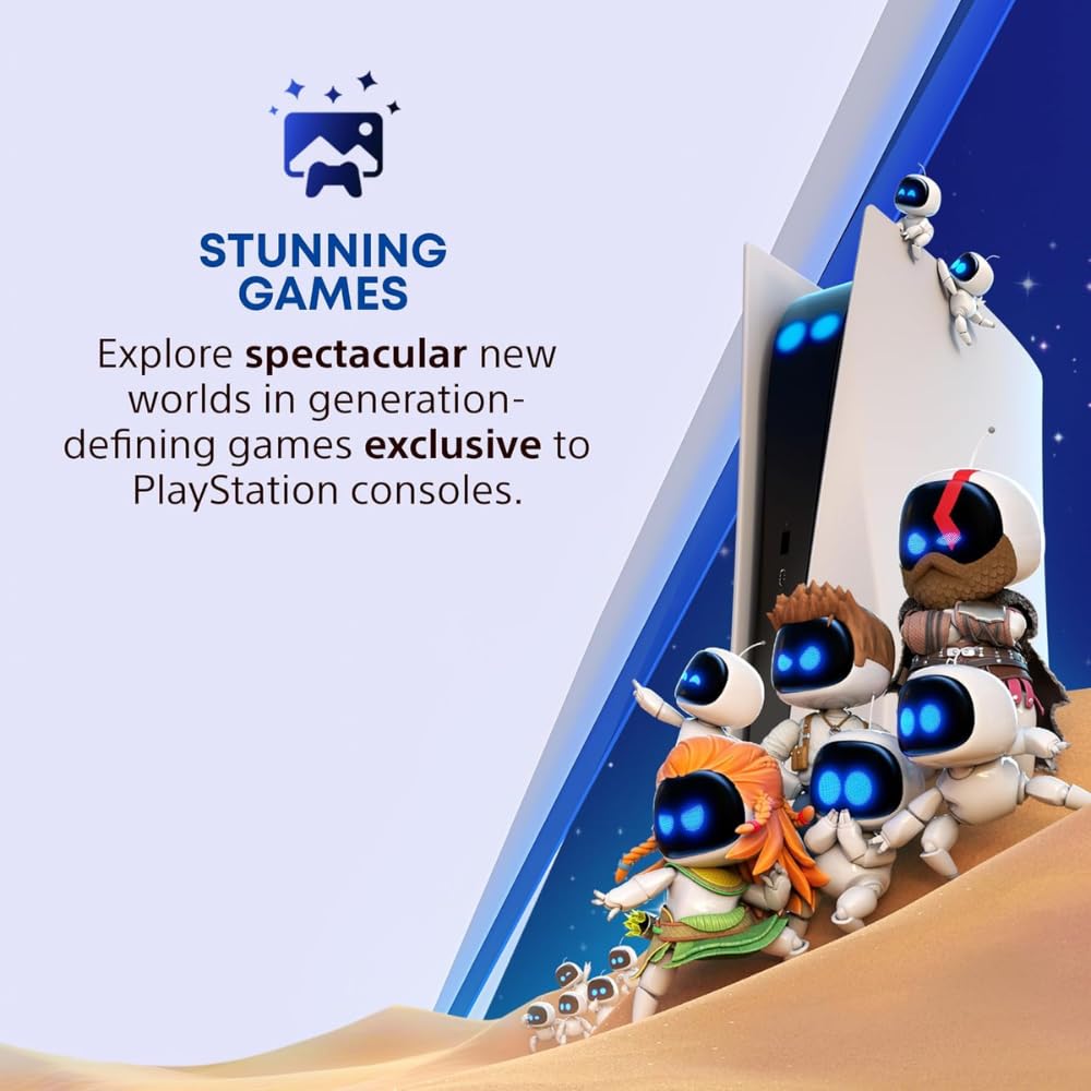 SONY PLAYSTATION 5 DISC CONSOLE E CHASSIS 1TB (CD VERSION) WHITE CFI-2116A01Y - Image 4