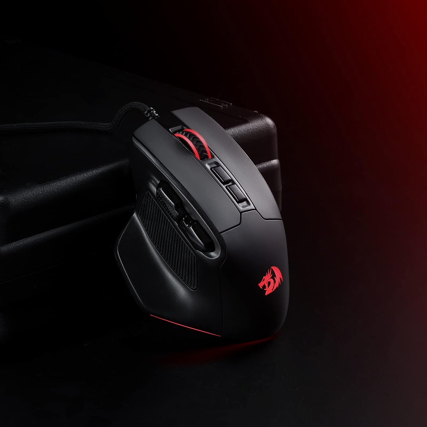 REDRAGON BULLSEYE PRO WIRELESS GAMING MOUSE BLACK M806RGB-PRO - Image 9