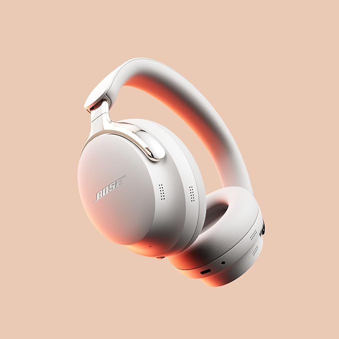 BOSE QUIETCOMFORT ULTRA 5V WIRELESS NOISE CANCELING HEADPHONES 2ND GEN WHITE 890101-0200 - Image 2