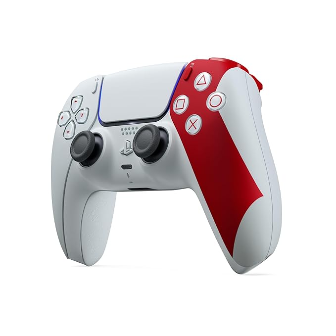 SONY PS5 GOD OF WAR LIMITED EDITION DUAL SENSE WIRELESS CONTROLLER RED WHITE CFI-ZCT1W - Image 3