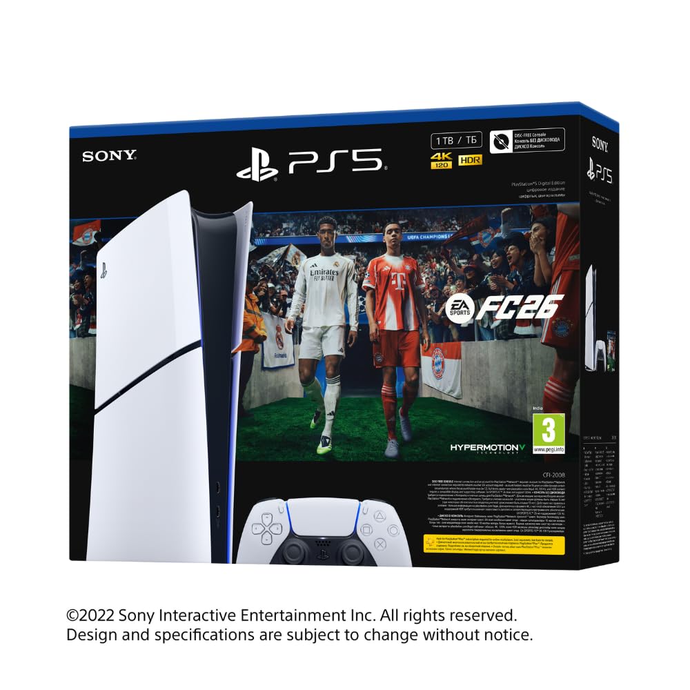 SONY PLAYSTATION 5 PRO FC26 DIGITAL EDITION 4K HDR 2TB CFI-7021B01Y - Image 2